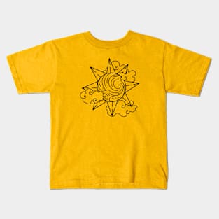 Sun in Clouds Kids T-Shirt